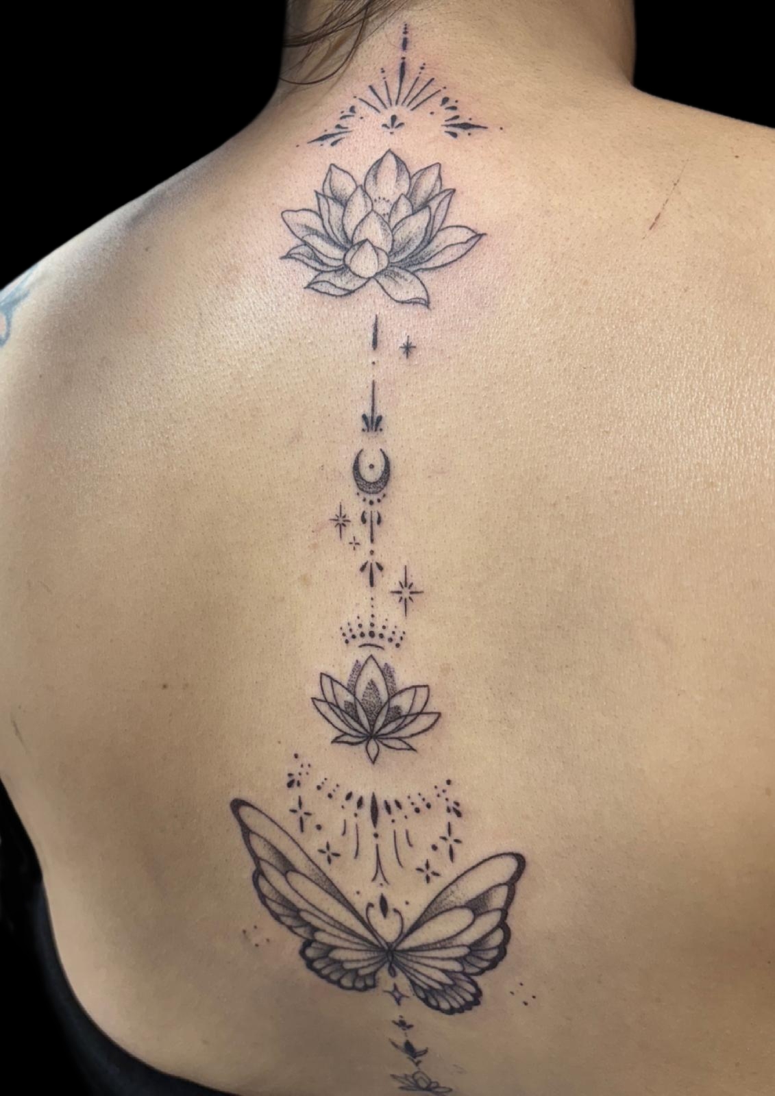 Lotus-R&uuml;ckenmotiv