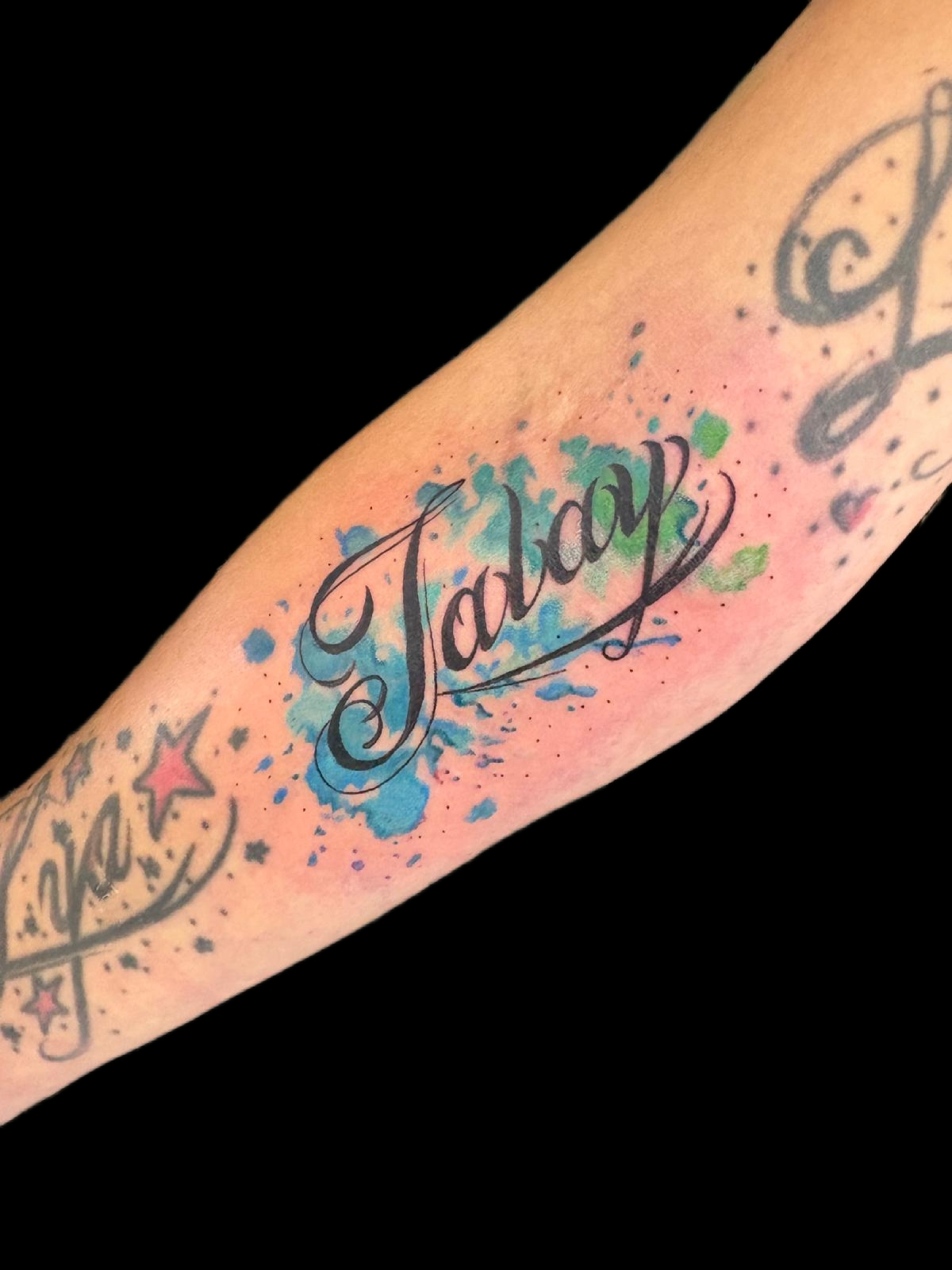 Lettering - Today - mit Watercolor