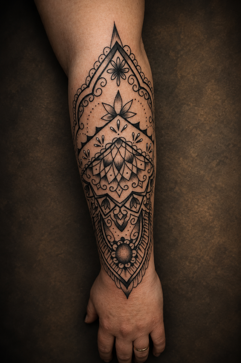 Mandala Unterarm